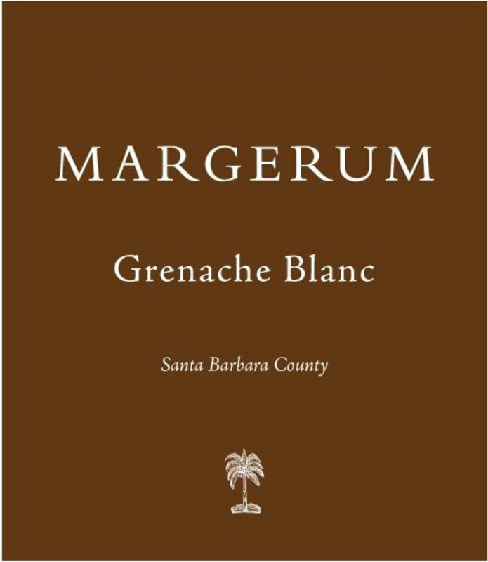 Margerum Grenache Blanc 2015 Front Label