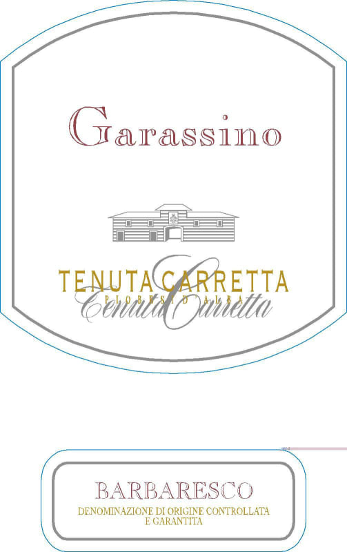 Tenuta Carretta Garassino 2005 Front Label