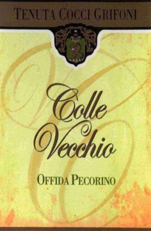 Tenuta Cocci Grifoni Offida Pecorino Colle Vecchio 2012 Front Label