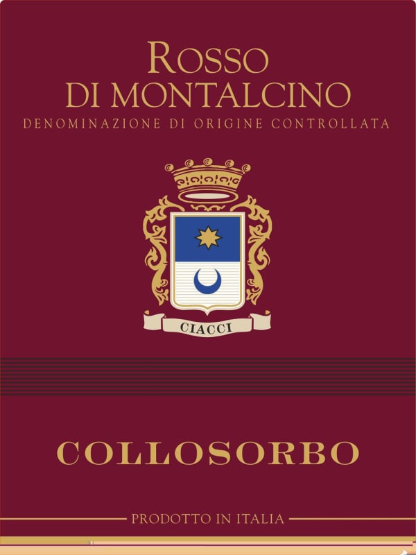 Collosorbo Rosso di Montalcino 2012 Front Label