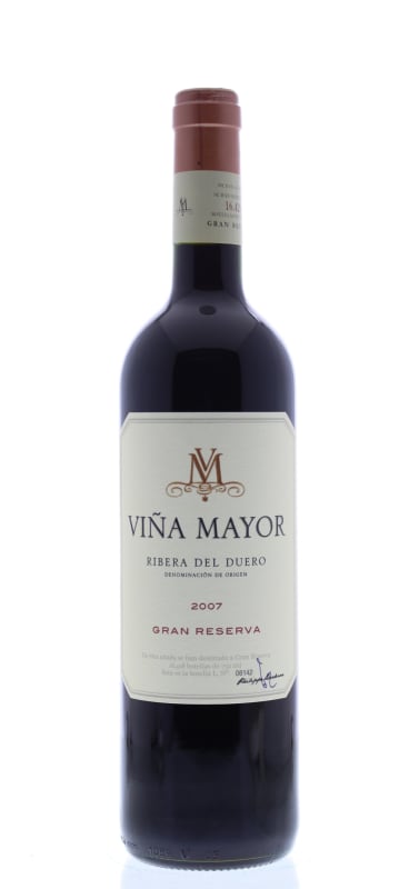 Vina Mayor Gran Reserva 2007 Front Bottle Shot