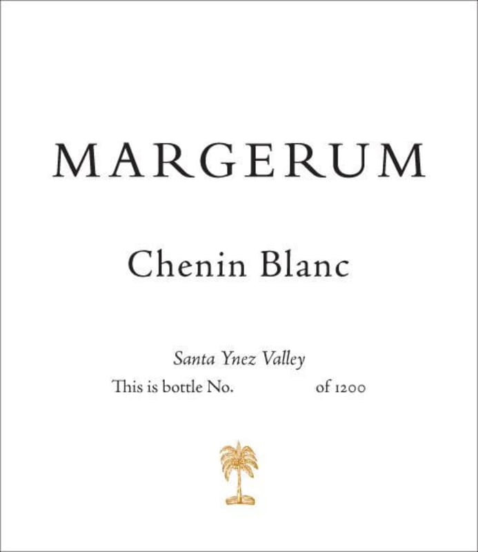 Margerum Chenin Blanc 2010 Front Label