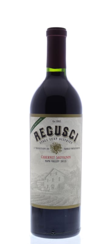 Regusci Winery Stags Leap Cabernet Sauvignon 2013 Front Bottle Shot