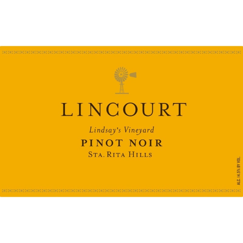 Lincourt Lindsay's Pinot Noir 2014 Front Label