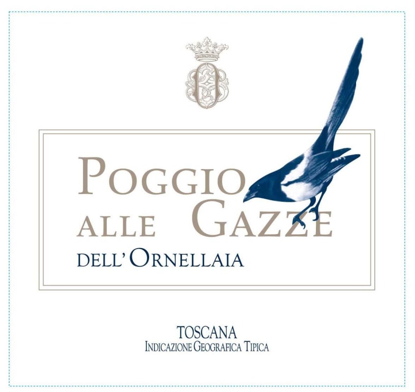 Ornellaia Poggio alle Gazze dell'Ornellaia 2012 Front Label