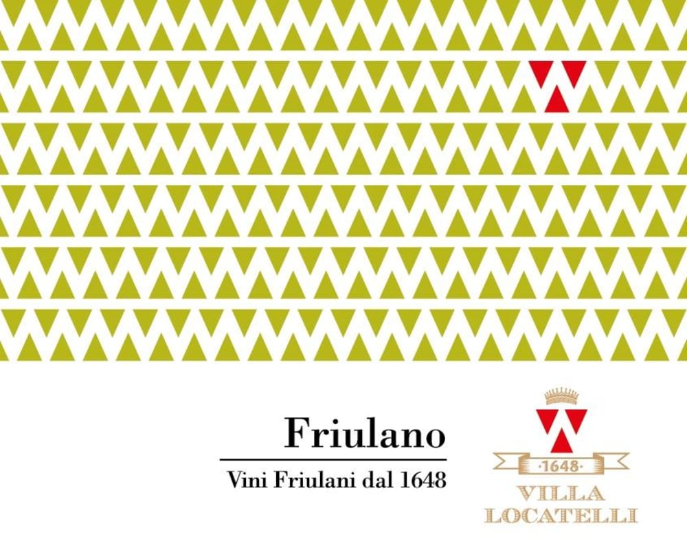 Villa Locatelli Friulano 2011 Front Label