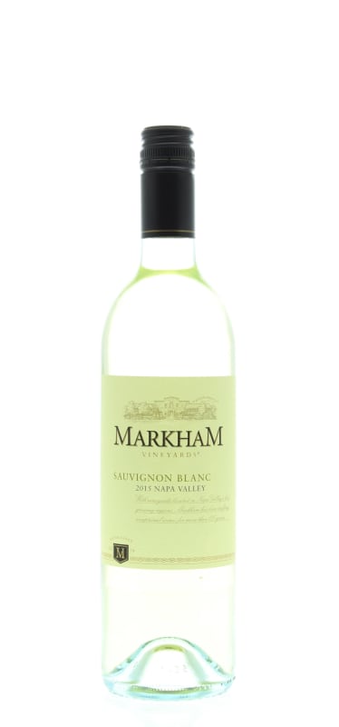 Markham Sauvignon Blanc 2015 Front Bottle Shot