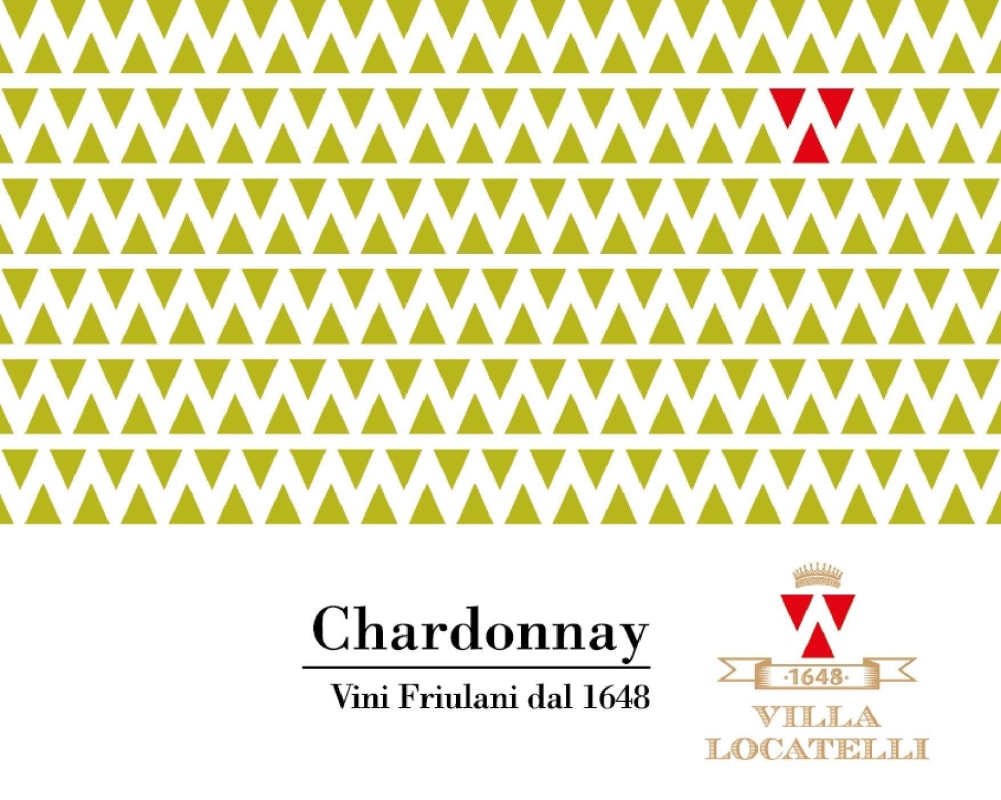 Villa Locatelli Chardonnay 2015 Front Label