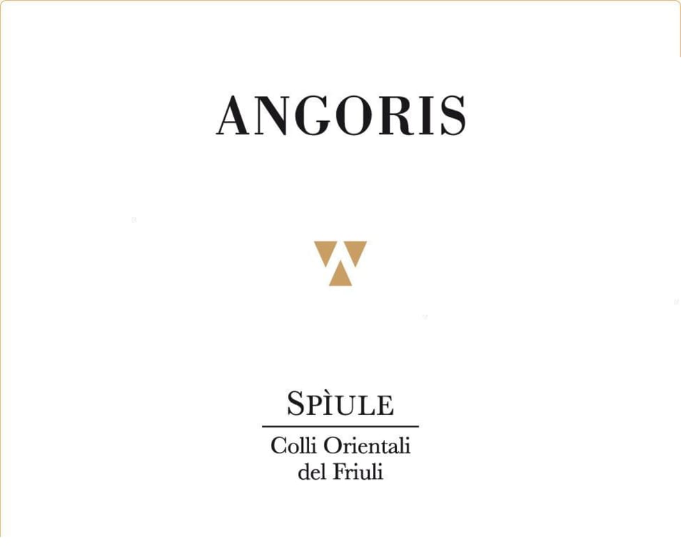 Tenuta Angoris Spiule 2013 Front Label