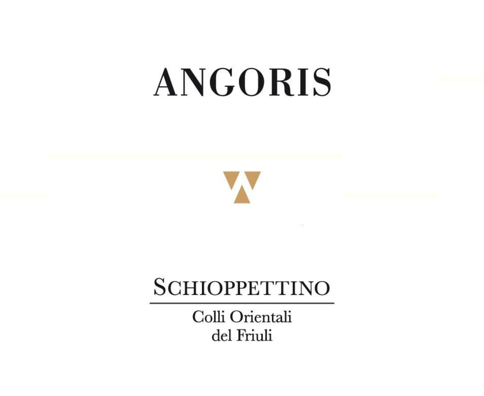 Tenuta Angoris Schioppettino 2014 Front Label