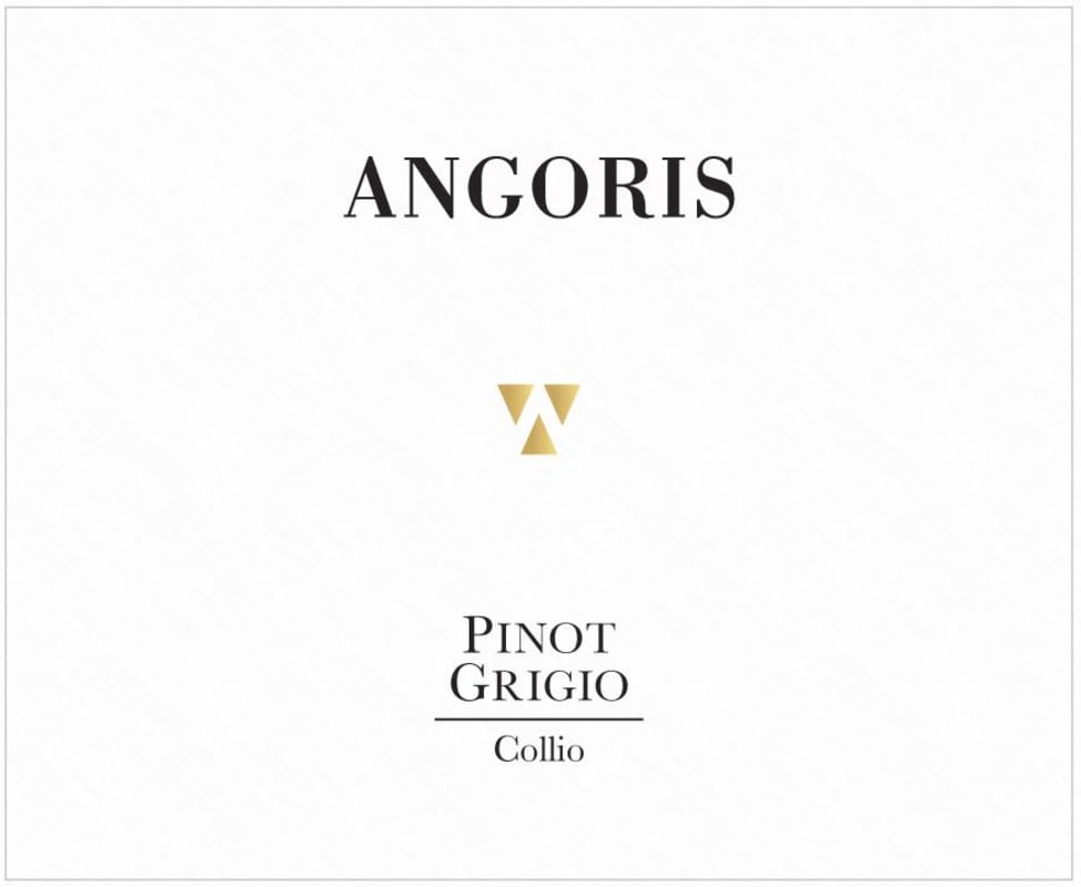 Tenuta Angoris Pinot Grigio 2014 Front Label
