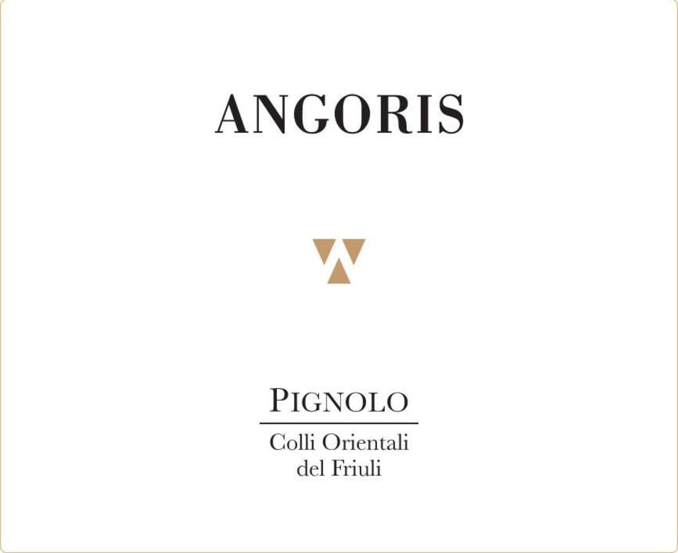 Tenuta Angoris Pignolo 2007 Front Label