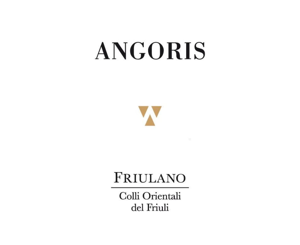 Tenuta Angoris Friulano 2015 Front Label