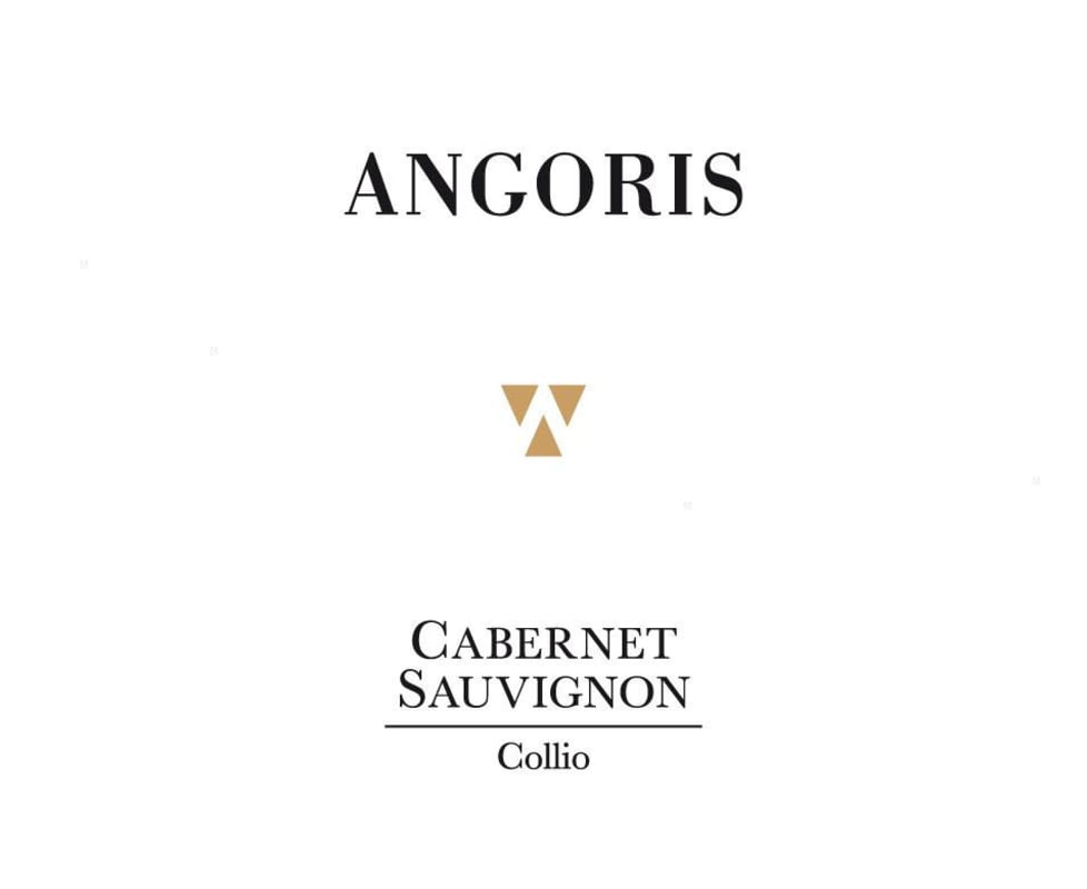 Tenuta Angoris Cabernet Sauvignon 2014 Front Label