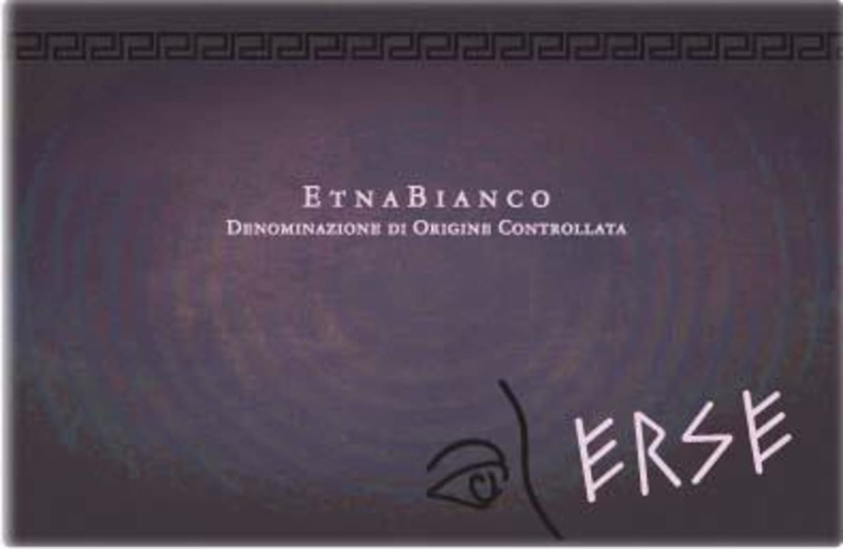 Fessina Erse Etna Bianco 2012 Front Label