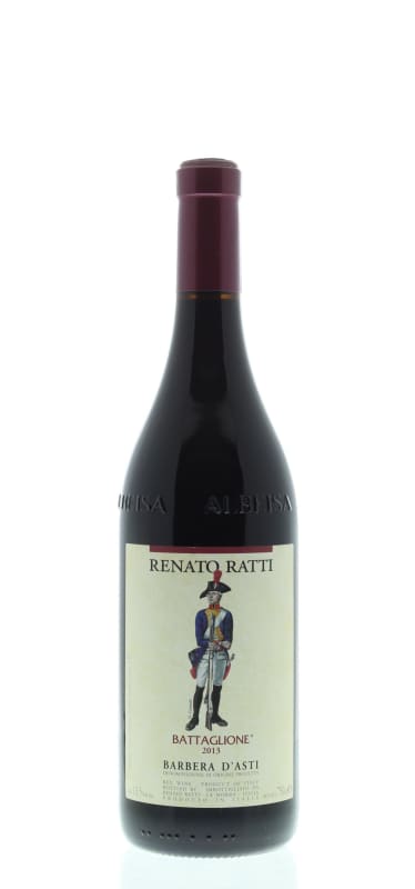 Renato Ratti Barbera d'Asti Battaglione 2013 Front Bottle Shot