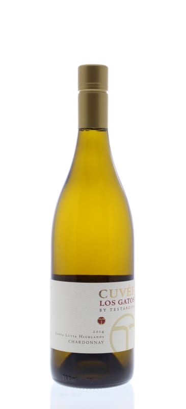 Testarossa Cuvee Los Gatos Chardonnay 2014 Front Bottle Shot