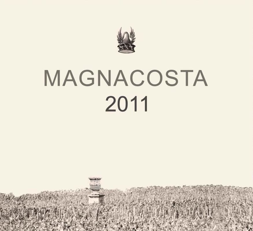 Tenuta di Trinoro Magnacosta 2011 Front Label