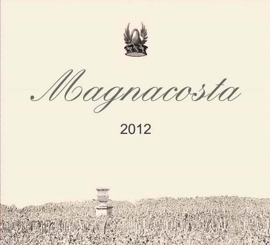 Tenuta di Trinoro Magnacosta 2012 Front Label