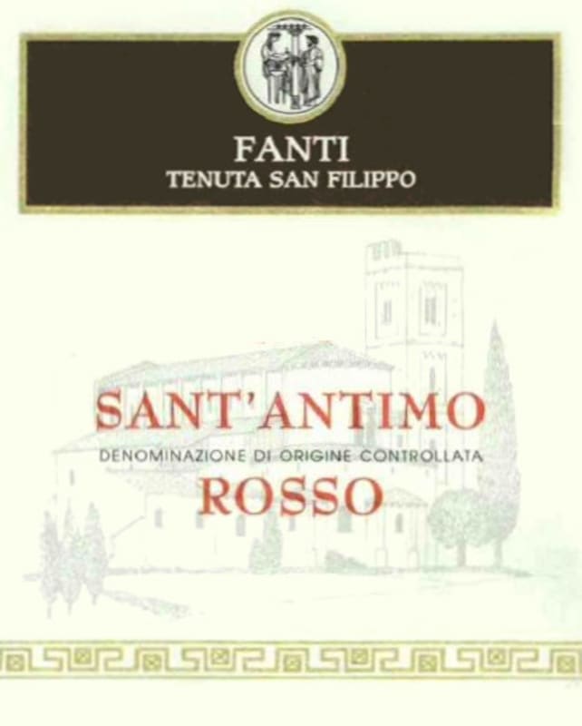 Fanti Sant'Antimo Rosso 2005 Front Label