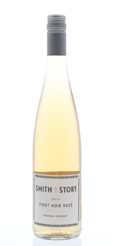 Smith Story Rheingau Pinot Noir Rose 2015 Front Bottle Shot