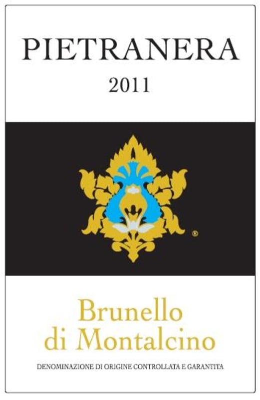 Pietranera Brunello di Montalcino 2011 Front Label