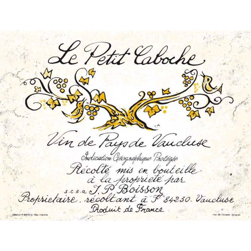 Domaine du Pere Caboche Le Petit Caboche Rose 2015 Front Label