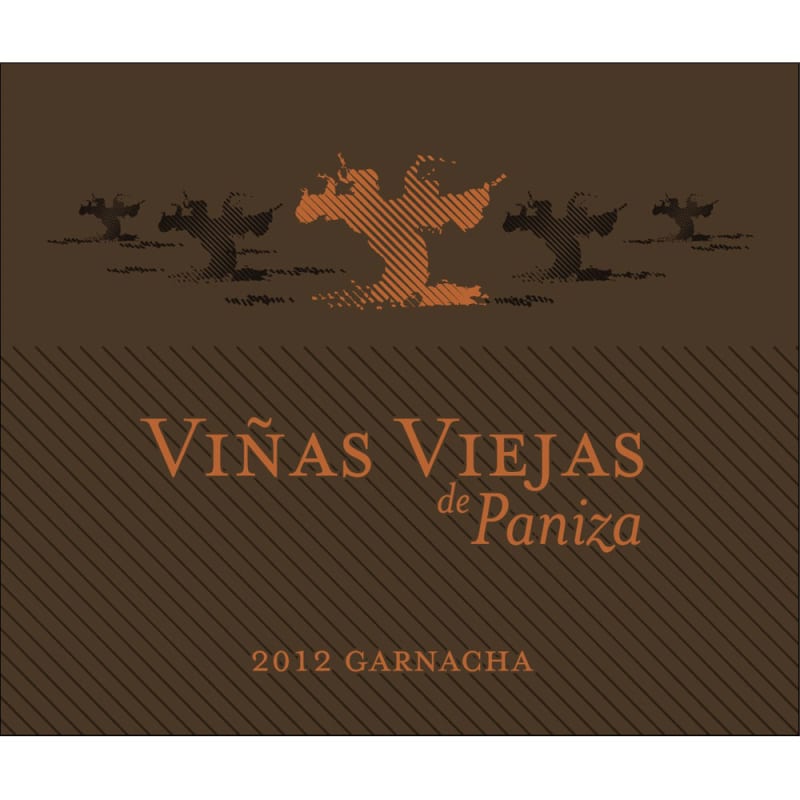 Bodegas Paniza Vinas Viejas 2012 Front Label