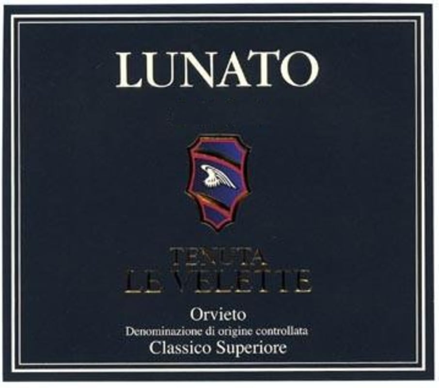 Le Velette Orvieto Classico Superiore Lunato 2007 Front Label