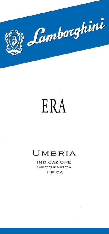 Lamborghini Umbria Era 2008 Front Label