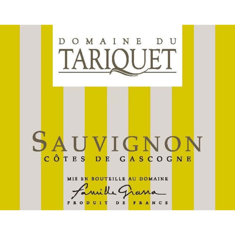 Domaine du Tariquet Sauvignon Blanc 2015 Front Label