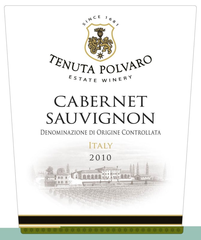 Tenuta Polvaro Cabernet Sauvignon 2010 Front Label