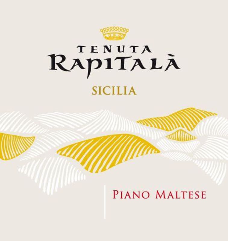 Rapitala Piano Maltese Bianco 2013 Front Label