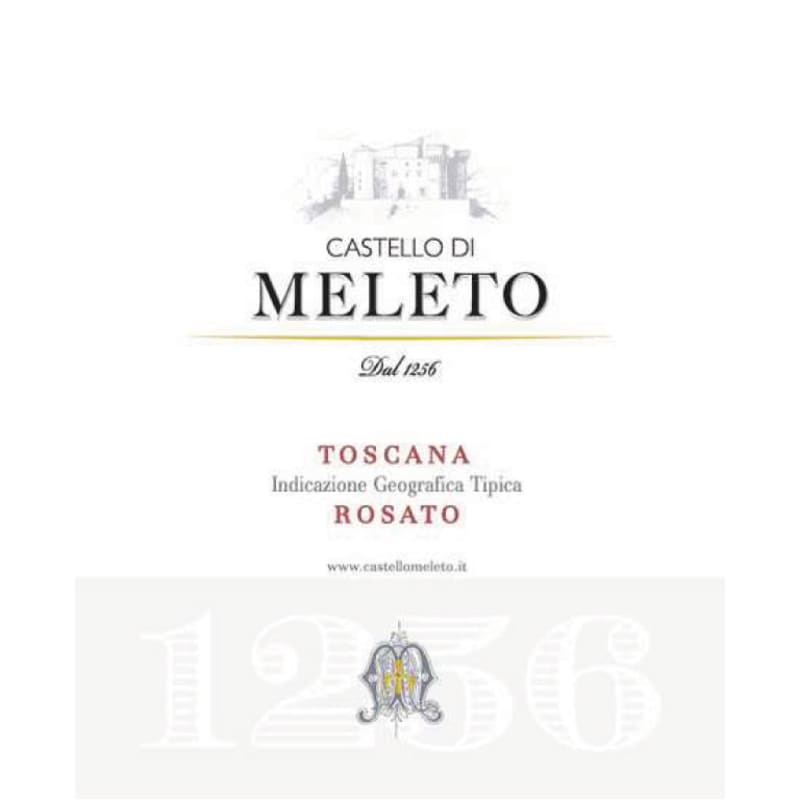 Castello di Meleto Rosato 2015 Front Label