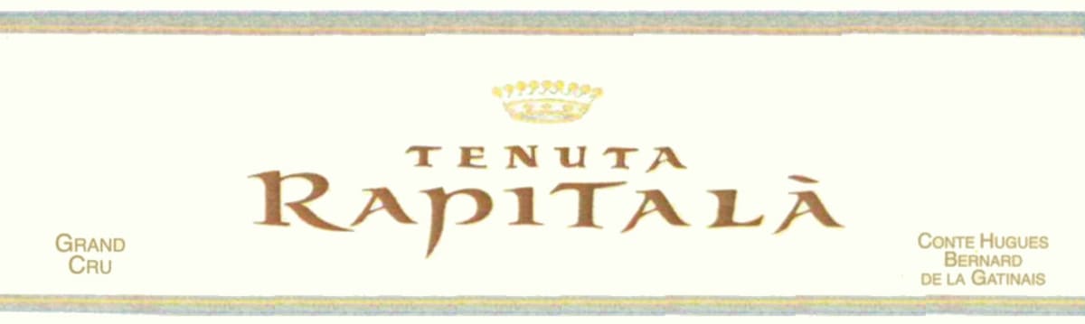 Rapitala Grand Cru Chardonnay 2010 Front Label