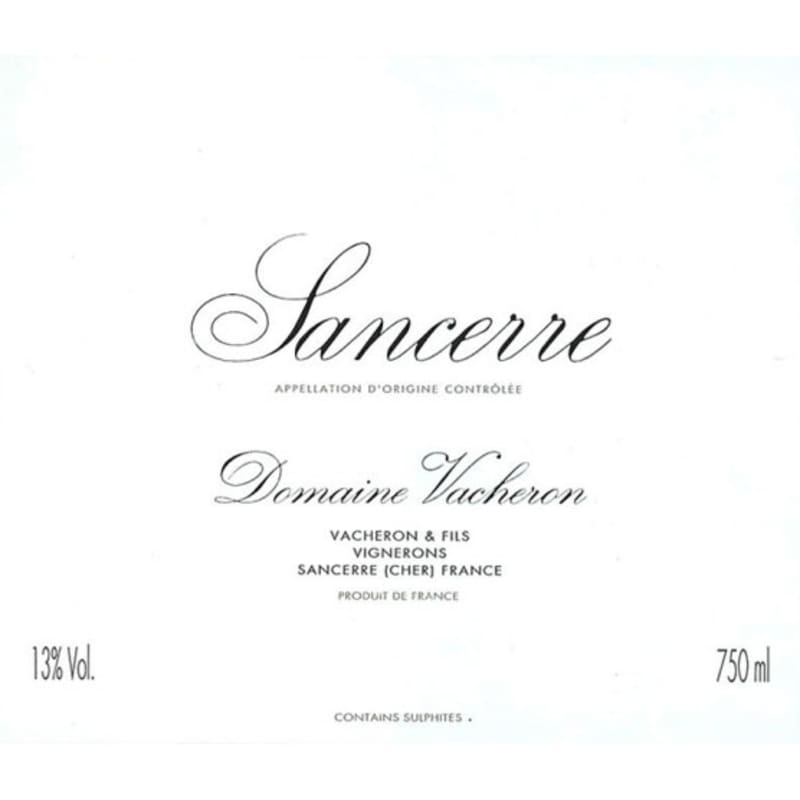 Domaine Vacheron Belle Dame Sancerre Rouge 2012 Front Label