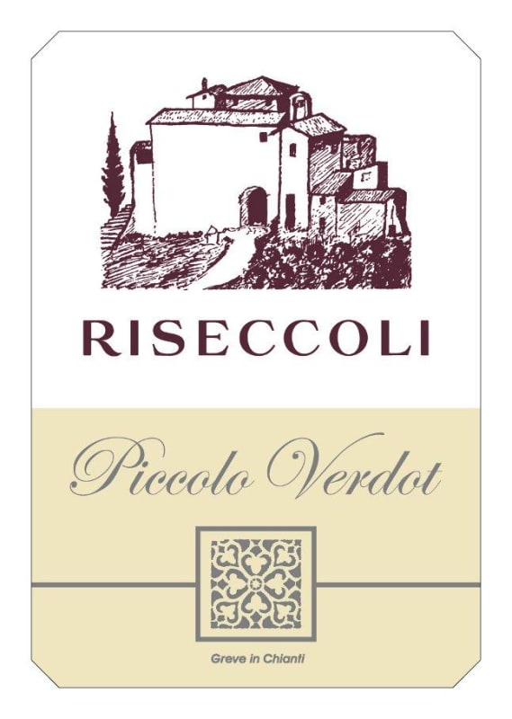 Riseccoli Piccolo Verdot 2009 Front Label