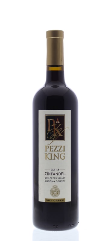 Pezzi King Dry Creek Zinfandel 2013 Front Bottle Shot