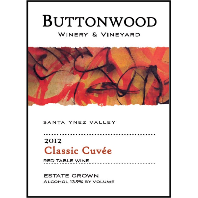 Buttonwood Farms Classic Cuvee 2012 Front Label