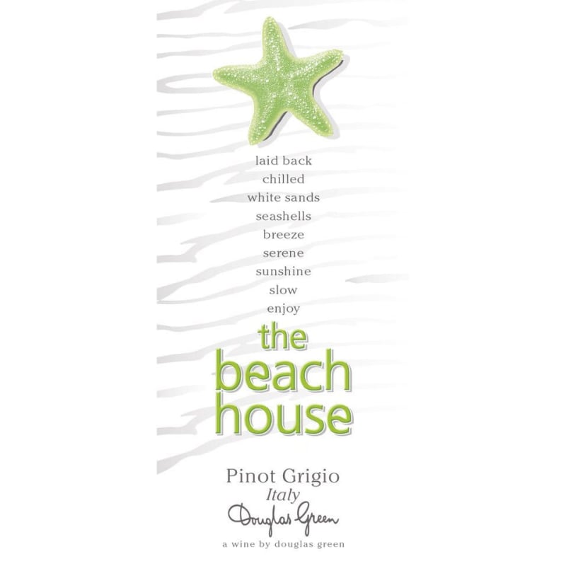 The Beachhouse Pinot Grigio 2015 Front Label