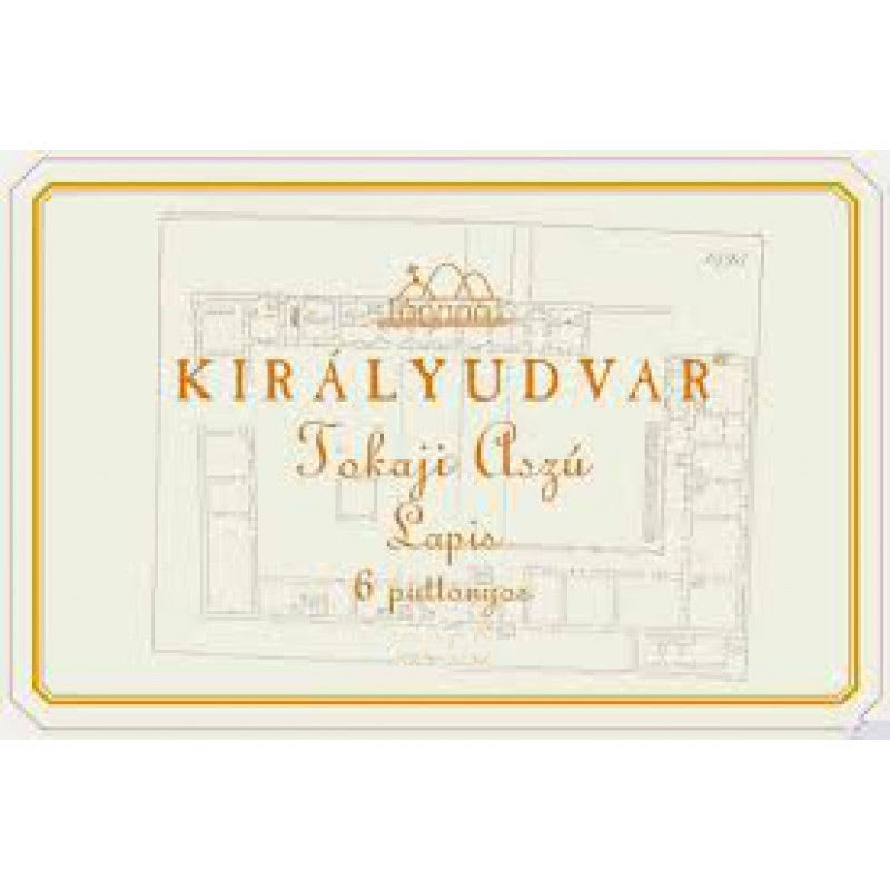 Kiralyudvar Tokaji Aszu 6 Puttonyos (500ML) 2006 Front Label
