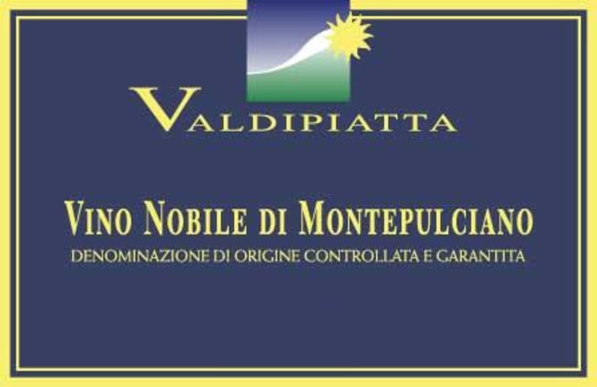 Valdipiatta Vino Nobile di Montepulciano 2012 Front Label