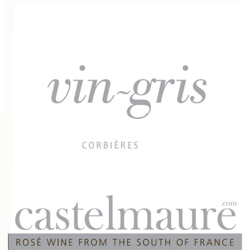 Castelmaure Corbieres Vin Gris Rose 2015 Front Label