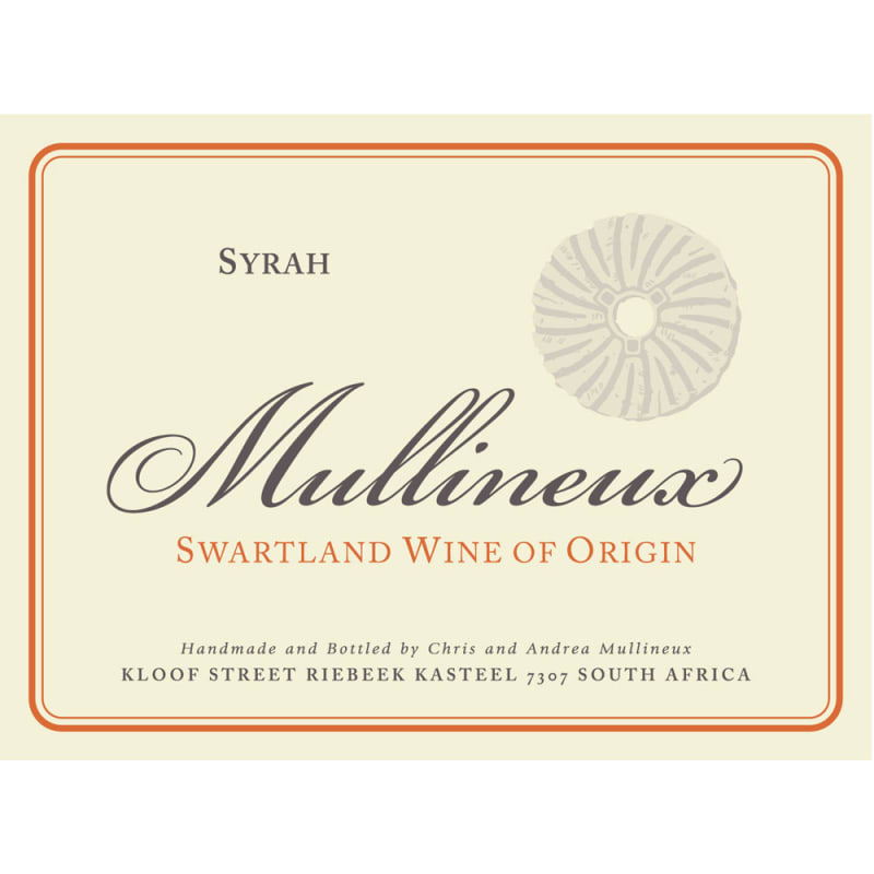 Mullineux Family Wines Syrah 2014 Front Label