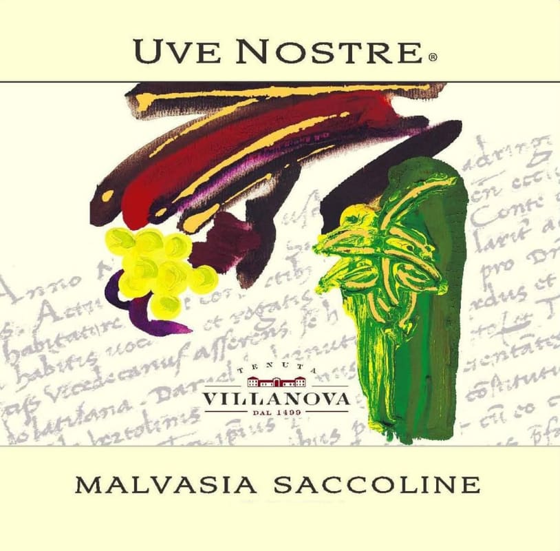 Villanova Friuli Isonzo Uve Nostre Saccoline Malvasia 2013 Front Label