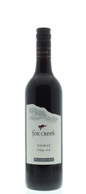 Fox Creek McLaren Vale Shiraz 2012 Front Bottle Shot