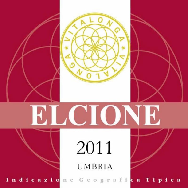 Tenuta Vitalonga Elcione Rosso 2011 Front Label