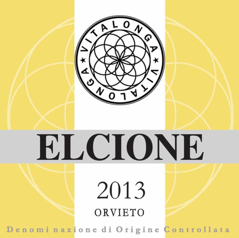 Tenuta Vitalonga Orvieto Elcione Secco 2013 Front Label