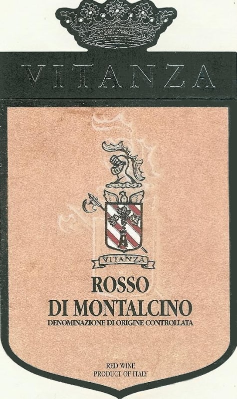 Vitanza Rosso di Montalcino 2007 Front Label