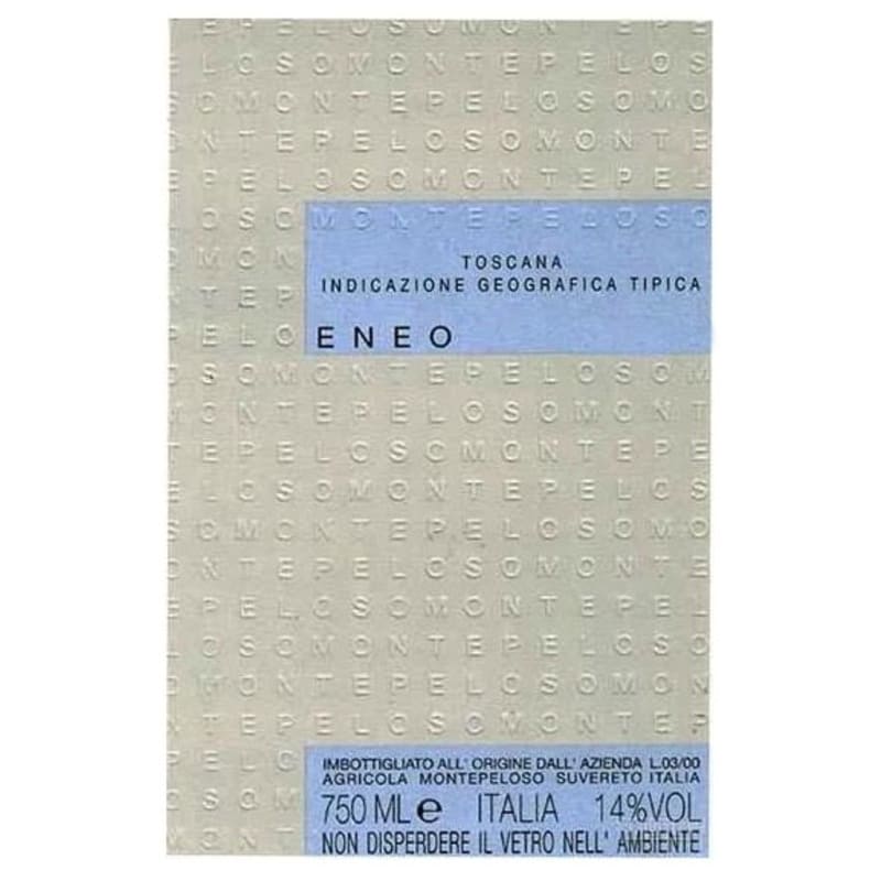 Montepeloso Eneo 2012 Front Label